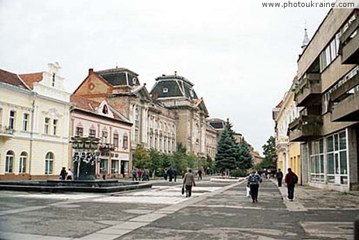 Town Berehove. Palace Zakarpattia Region Ukraine photos