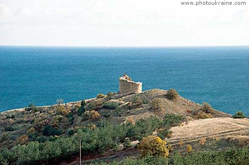  das Kap Turm-
die autonome Republik die Krim 
