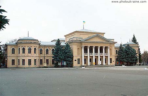  die Stadt Pervomajsk. Das Haus der Ratschlage
Gebiet Nikolaew 
