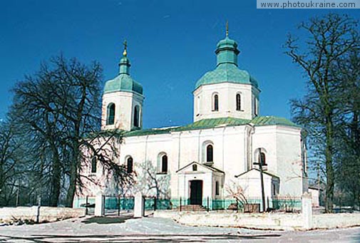  das Dorf Sulimovka. Pokrovskaja die Kirche
Gebiet Kiew 