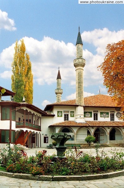 Бахчисарай. Большая ханская мечеть (Хан-Джами) Автономная Республика Крым Фото Украины