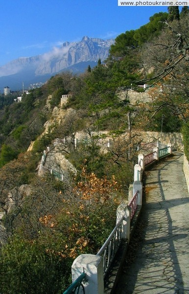 Gaspra. Haraksky Park Autonomous Republic of Crimea Ukraine photos