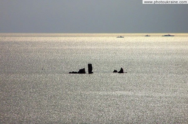 Opuksky Reserve  Rock-Boats (Elke-Kaya) Autonomous Republic of Crimea Ukraine photos