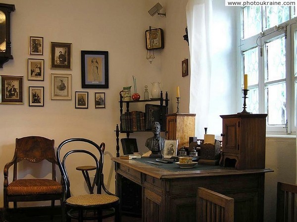 Gurzuf. Detail of the house-museum exhibit A. Chekhov Autonomous Republic of Crimea Ukraine photos