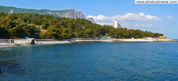 Foros. View of Foros from sea Autonomous Republic of Crimea Ukraine photos