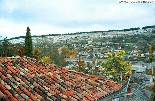 Бахчисарай. Вид на город Автономная Республика Крым Фото Украины