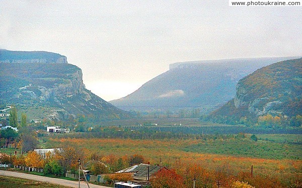 Устье каньона Бельбекские ворота Автономная Республика Крым Фото Украины