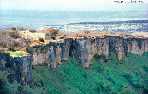 Chufut-Kale. Plateau of dead town Autonomous Republic of Crimea Ukraine photos