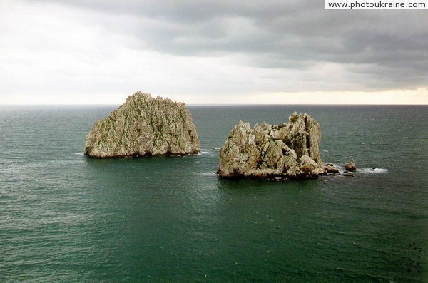 Gurzuf. Rocks Adalary (Gemini) Autonomous Republic of Crimea Ukraine photos