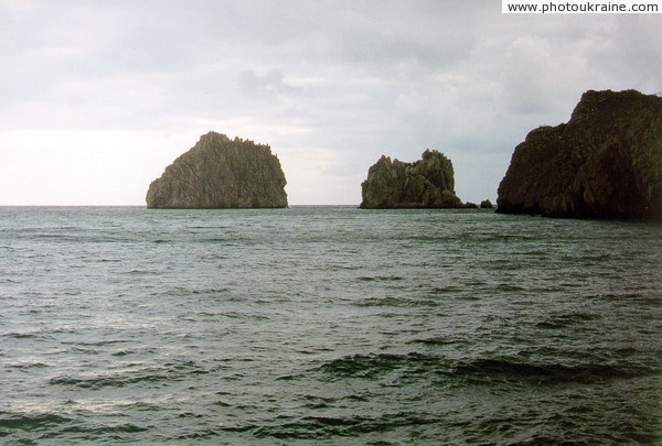 Gurzuf. Rocks Adalary (Gemini) Autonomous Republic of Crimea Ukraine photos