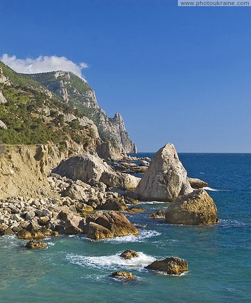 Cape Aya  start Main Ridge of Crimean mountains Autonomous Republic of Crimea Ukraine photos