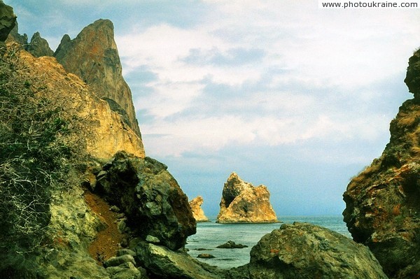 Karadag Nature Reserve. Rock 