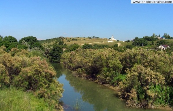 Река Бельбек в приустьевой части Автономная Республика Крым Фото Украины