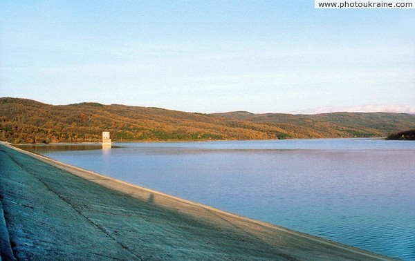 Zagorsky Reservoir upstream river Kacha Autonomous Republic of Crimea Ukraine photos