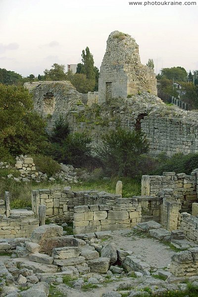 Chersones. Urban ruins Sevastopol City Ukraine photos