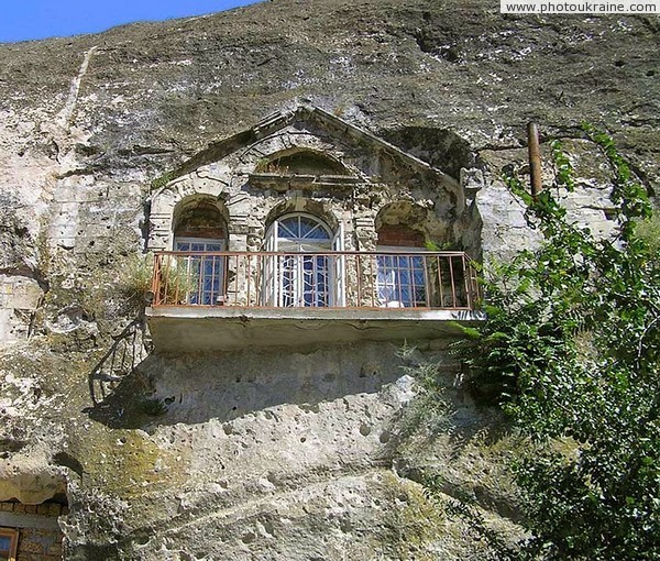 Inkerman. Interior of monastery church Sevastopol City Ukraine photos