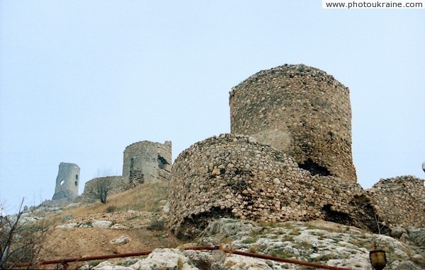 Balaklava. Castle Towers Chembalo Sevastopol City Ukraine photos
