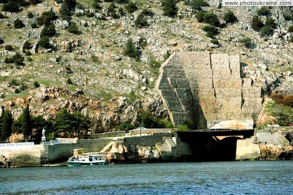 Balaklava. Log in dock to repair submarines Sevastopol City Ukraine photos