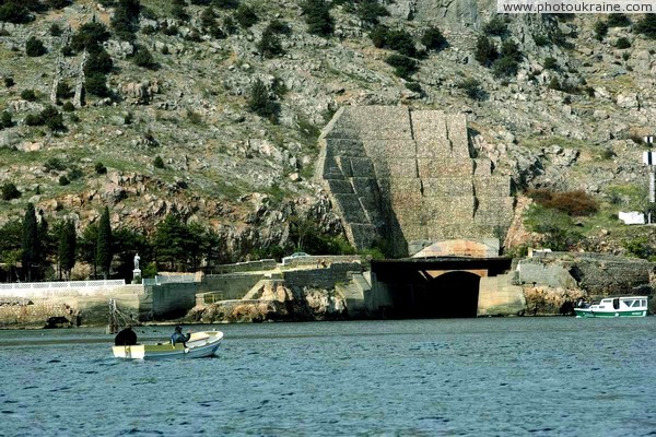 Balaklava. Log in dock to repair submarines Sevastopol City Ukraine photos