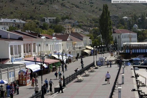 Embankment of Balaklava bay Sevastopol City Ukraine photos