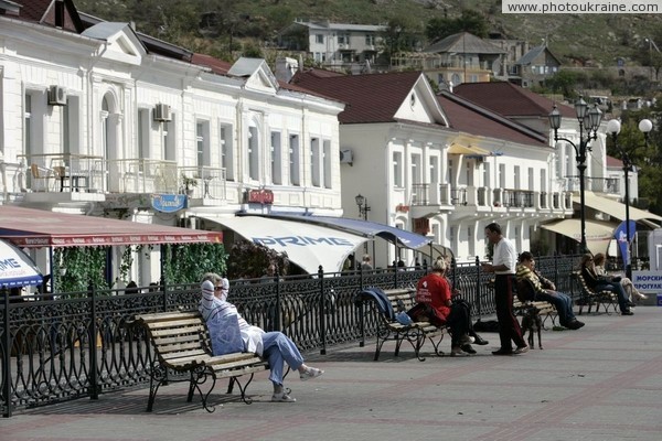 Embankment of Balaklava bay Sevastopol City Ukraine photos