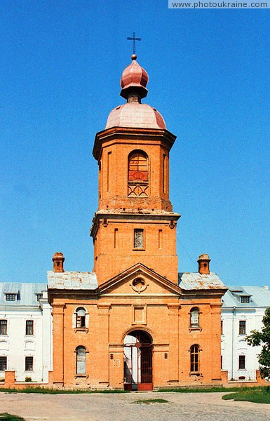 Bar. Pokrovskyi Monastery belfry gate Vinnytsia Region Ukraine photos