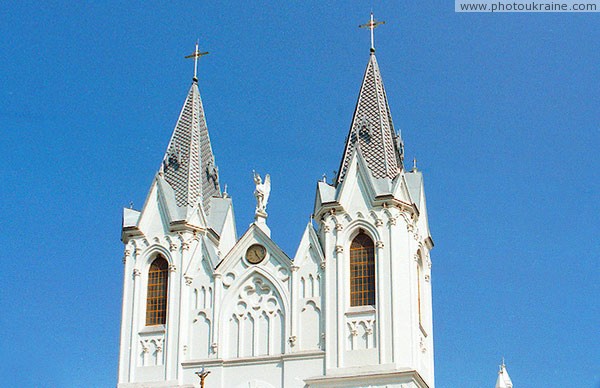 Бар. Башни костела Святой Анны Винницкая область Фото Украины