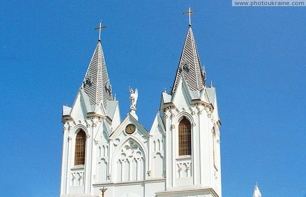 Bar. Tower of church of St. Anna Vinnytsia Region Ukraine photos