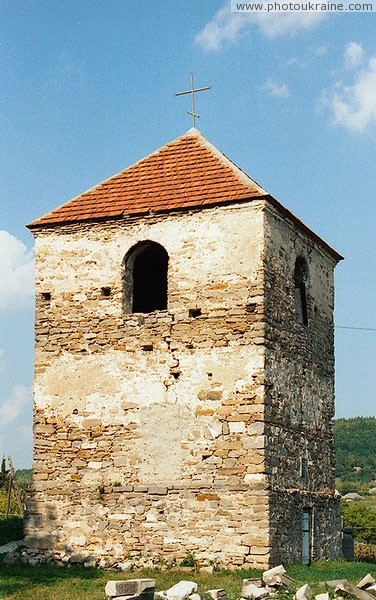 Busha. Reconstructed tower of Busha fortresses Vinnytsia Region Ukraine photos