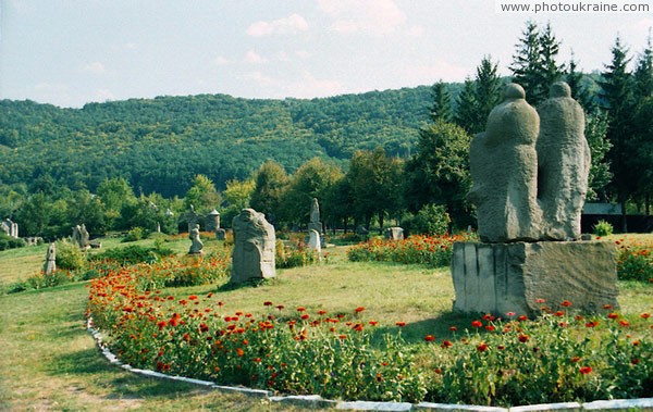 Busha. Museum of Sculpture in open air Vinnytsia Region Ukraine photos