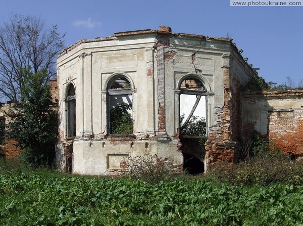 Andrushivka. Remnants of palace park facade Vinnytsia Region Ukraine photos