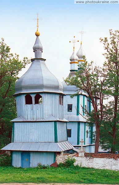 Markivka. Bell tower of Assumption Church Vinnytsia Region Ukraine photos
