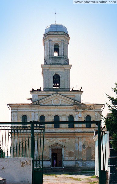 Brailiv. Front facade of Trinity church Vinnytsia Region Ukraine photos