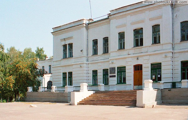Brailiv. Front facade of manor palace Vinnytsia Region Ukraine photos