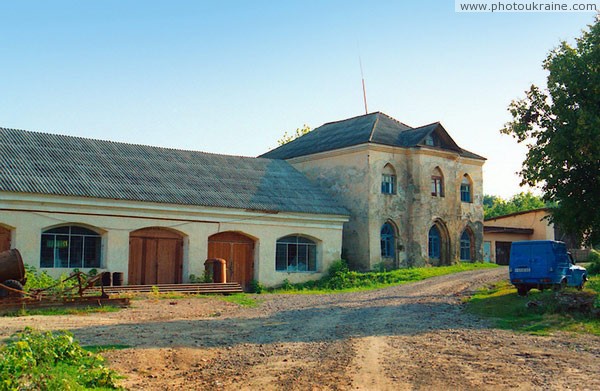 Murovani Kurylivtsi. Service buildings of manor Vinnytsia Region Ukraine photos