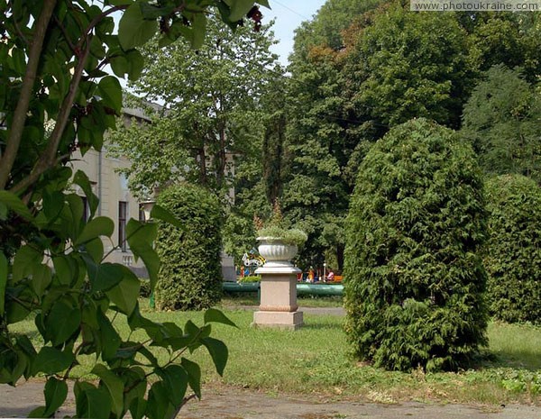 Nemyriv. Park of sanatorium 
