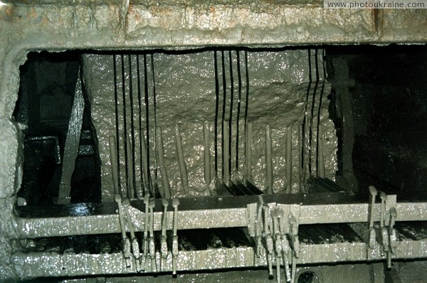 Zhezheliv. Granite quarry, machine for sawing stone Vinnytsia Region Ukraine photos