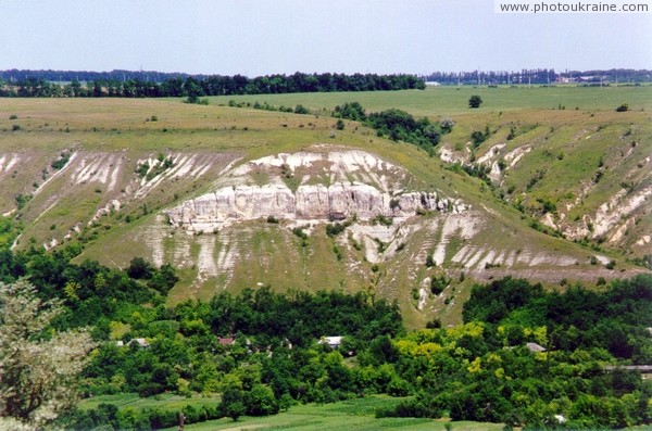 Nahoryany. Cenomanian limestone Vinnytsia Region Ukraine photos