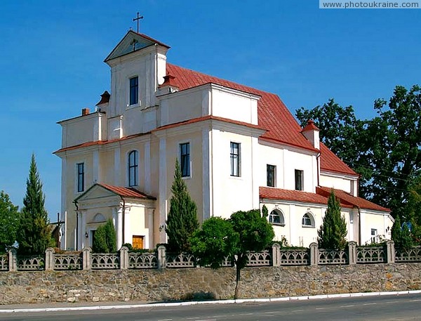 Khmilnyk. 400-year-old Catholic church Vinnytsia Region Ukraine photos
