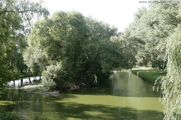 Khmilnyk. One of sleeves Southern Bug Vinnytsia Region Ukraine photos