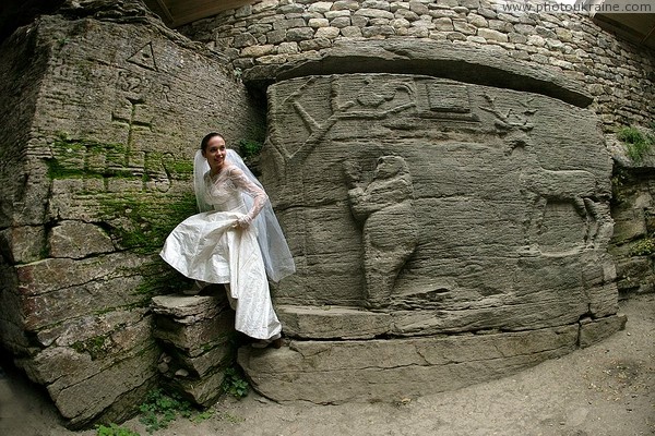 Busha. Rocky part fell for bride Vinnytsia Region Ukraine photos