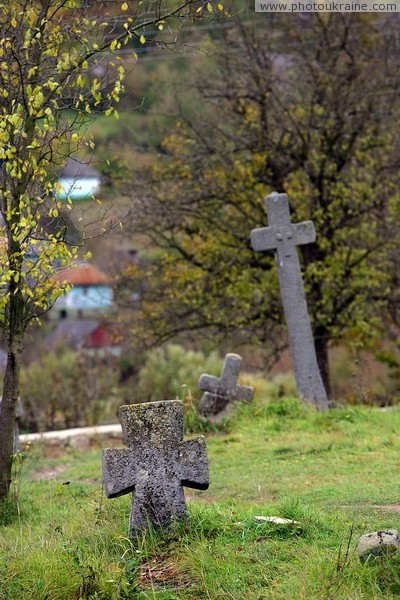 Busha. Uneven burial Vinnytsia Region Ukraine photos