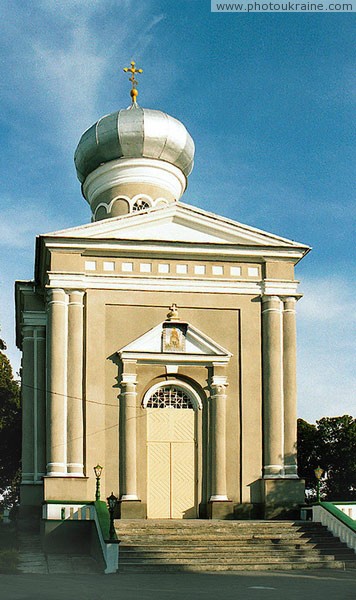 Berestechko. Portico of Egor Church Volyn Region Ukraine photos