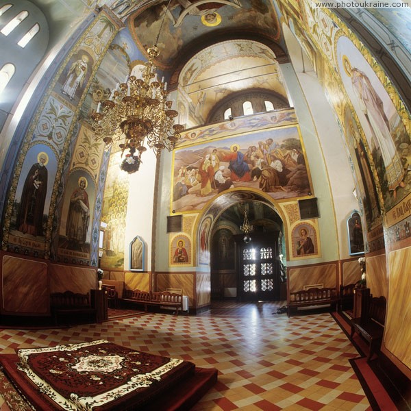 Volodymyr-Volynskyi. Vestibule of Cathedral of Assumption Volyn Region Ukraine photos