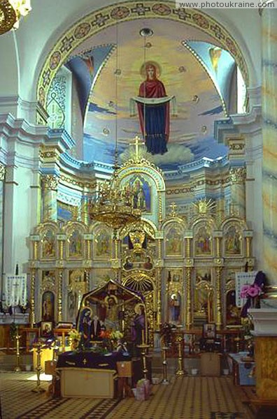 Volodymyr-Volynskyi. Side altar of Assumption Cathedral Volyn Region Ukraine photos