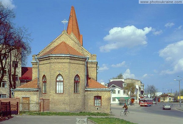 Volodymyr-Volynskyi. Rear facade of Josafat church Volyn Region Ukraine photos