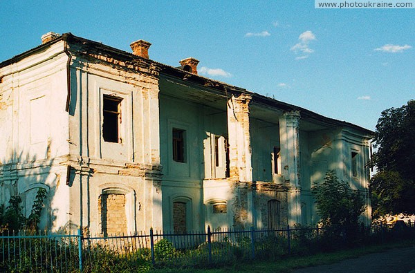 Zhydychyn. House of monastery lies in ruins Volyn Region Ukraine photos