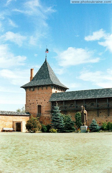 Zymne. Defensive monastic buildings Volyn Region Ukraine photos