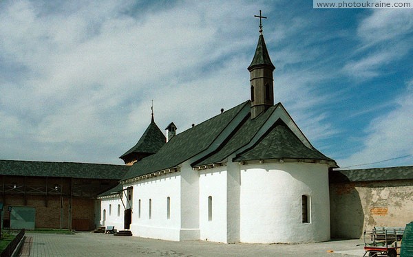 Zymne. Refectory with church Volyn Region Ukraine photos