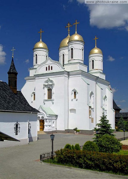 Zymne. First temple on site of Assumption cathedral has more than five centuries ago Volyn Region Ukraine photos